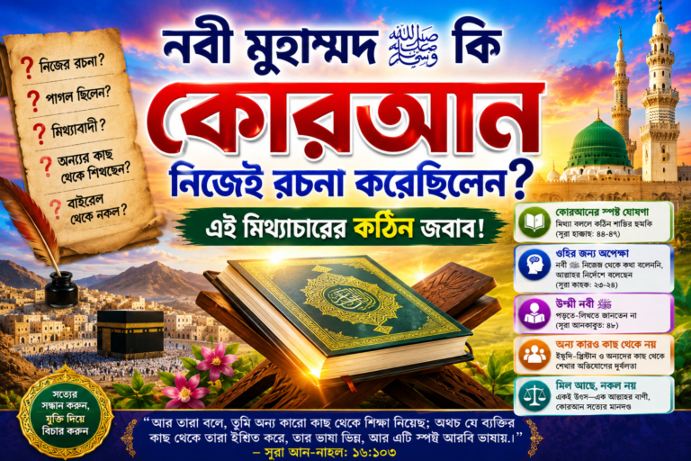 কোরআন, ইসলামি আকিদা, সিরাত, কোরআন ও বাইবেল, ইসলামি যুক্তি